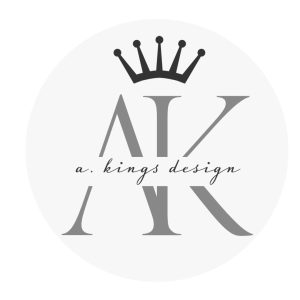A. King’s Design logo